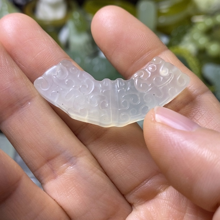 岫玉岫玉挂件未镶嵌