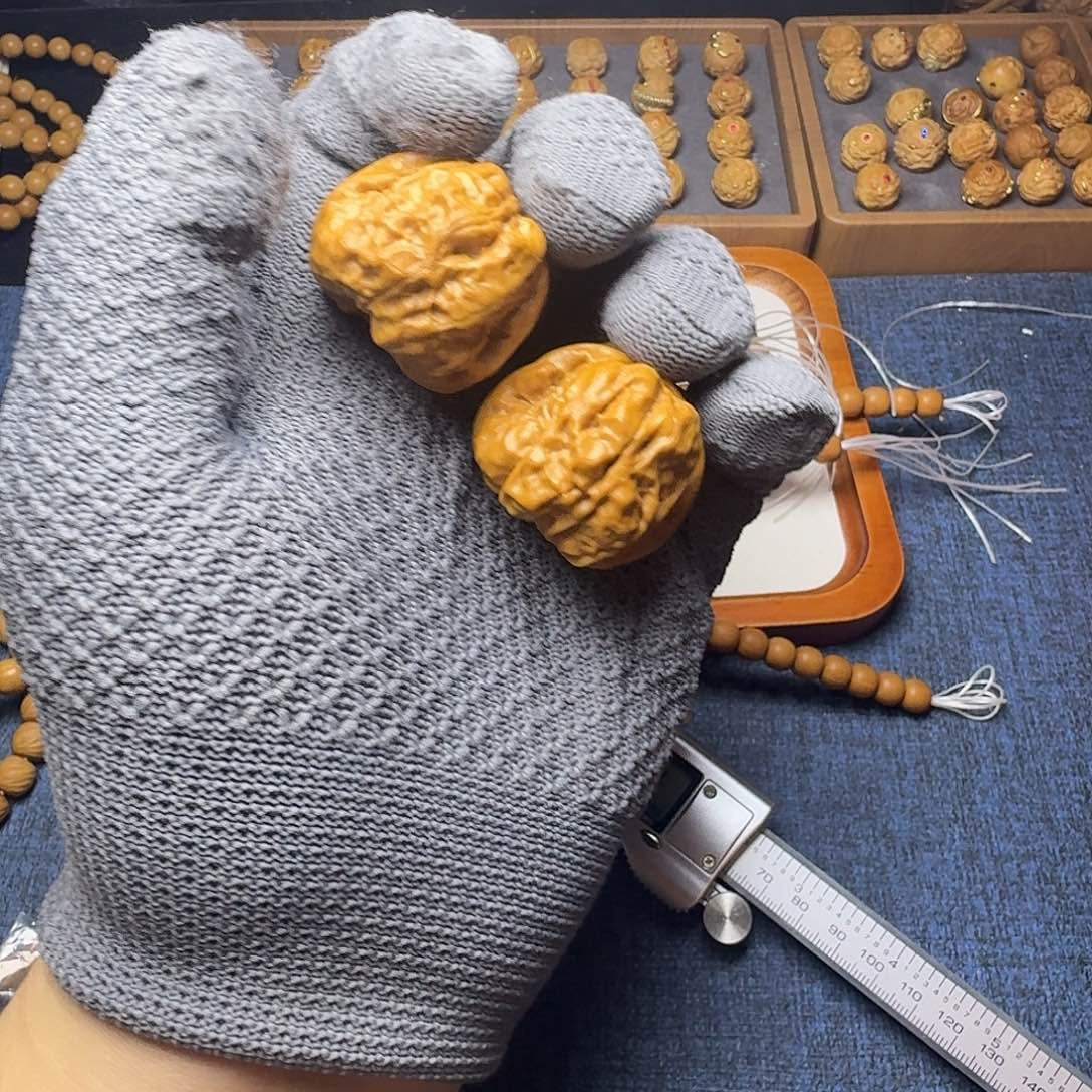 吊坠猴头核桃蛤蟆头36尺