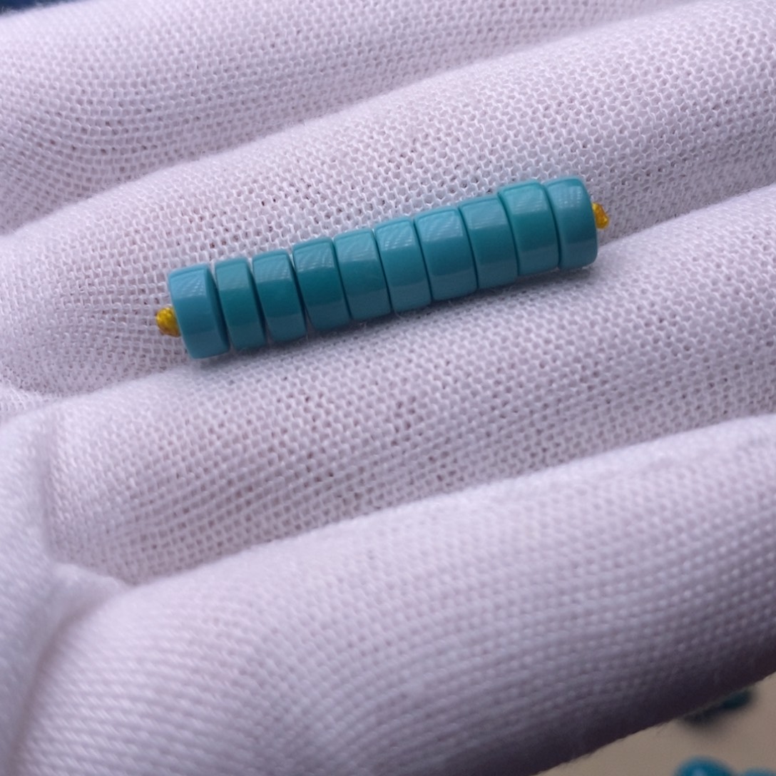 绿松石未镶嵌绿松石直切6.5