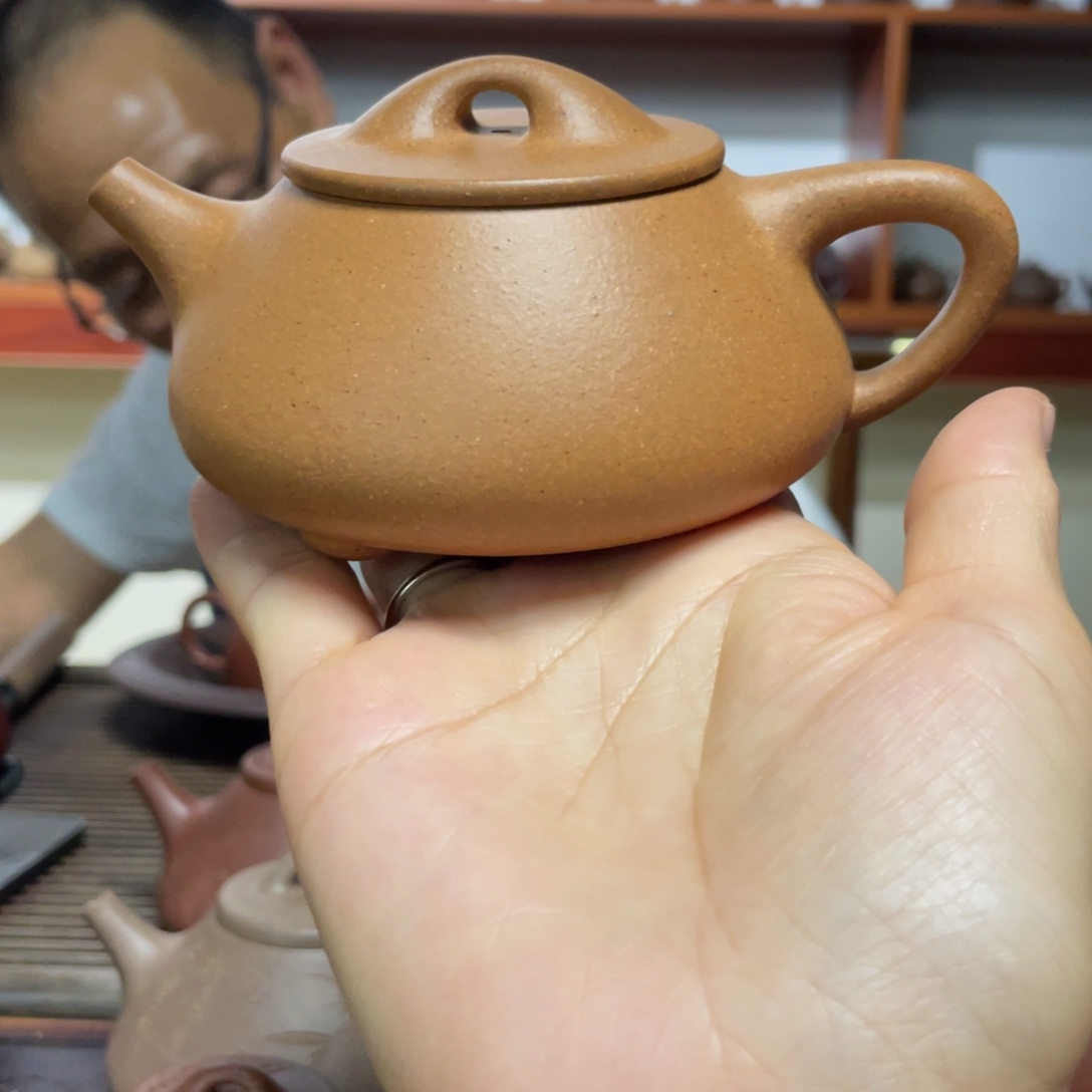 茶壶紫砂黄金段满瓢180CC