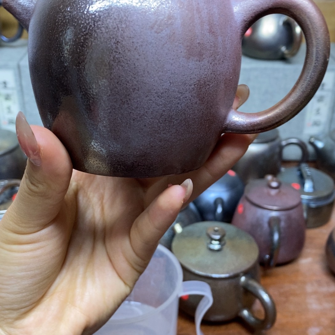 云南建水紫陶柴烧特价壶