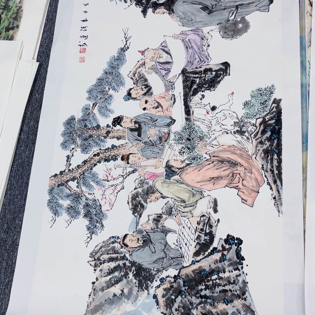 国画星***✨绘画艺术作品展，