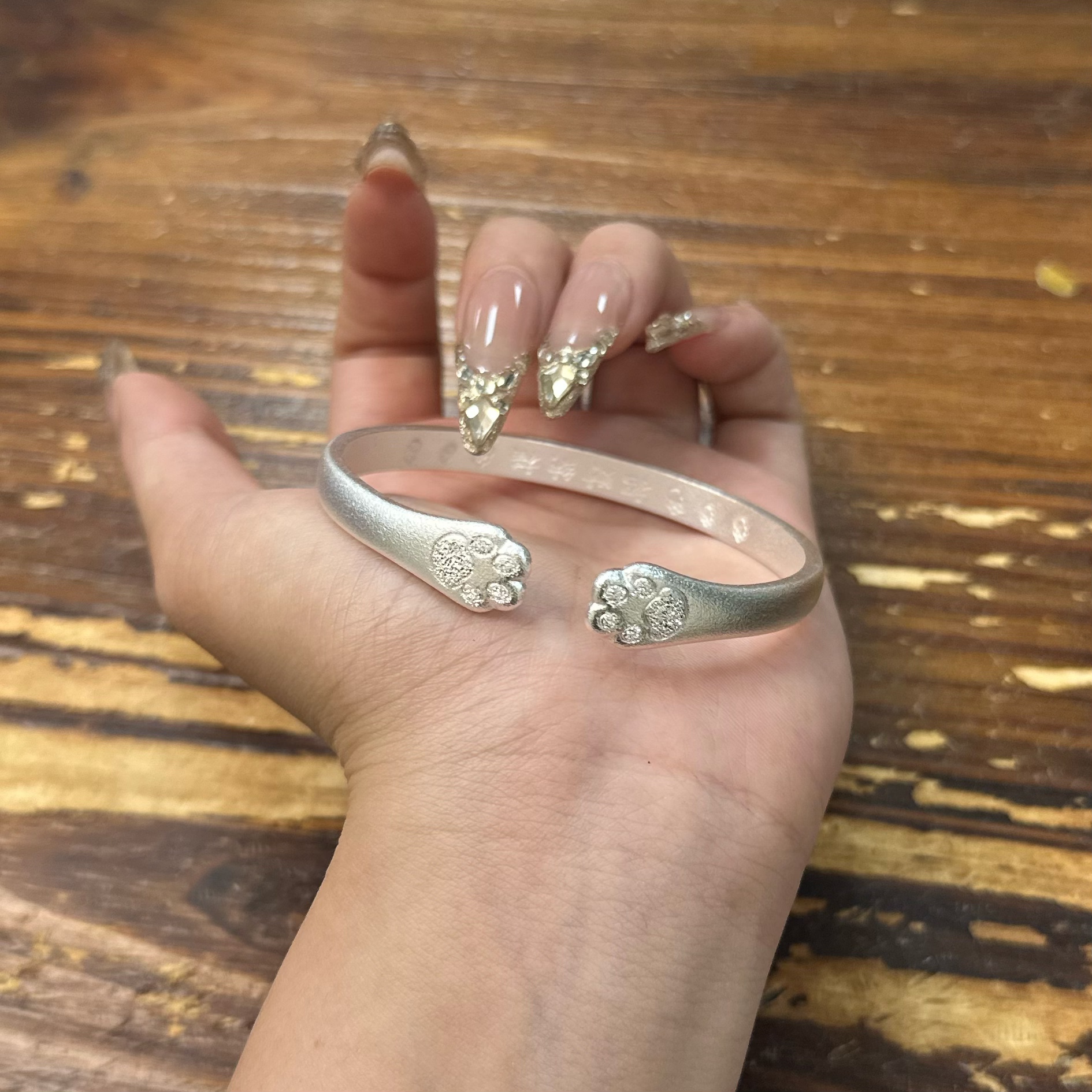 精品银手链（无礼盒）S082