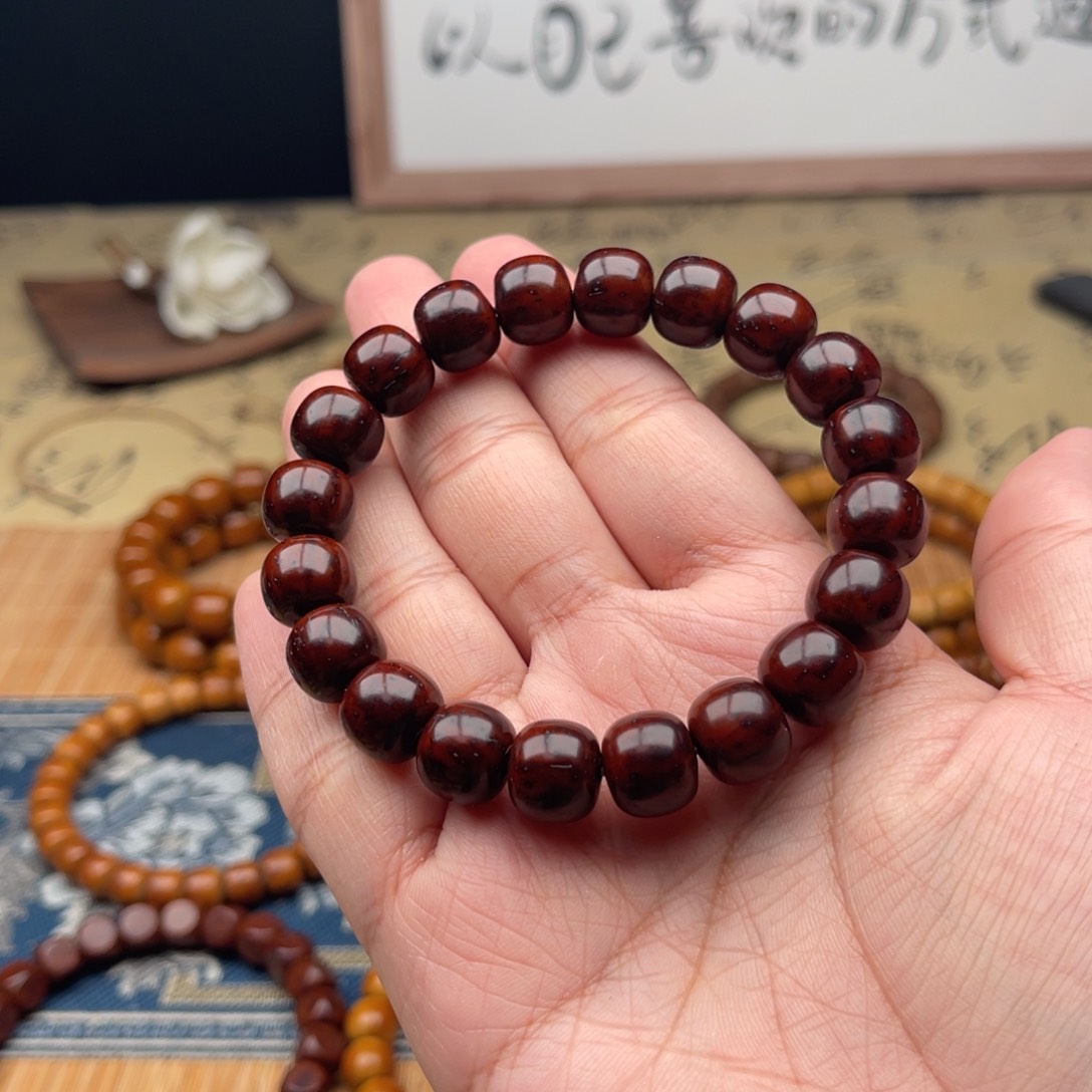 紫金鼠手串蛰*实心老型11➕