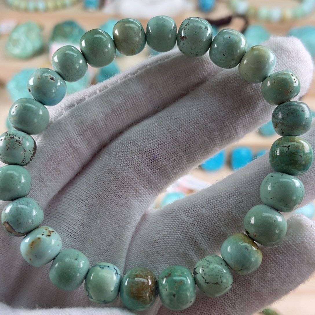 绿松石珠宝奇石未镶嵌