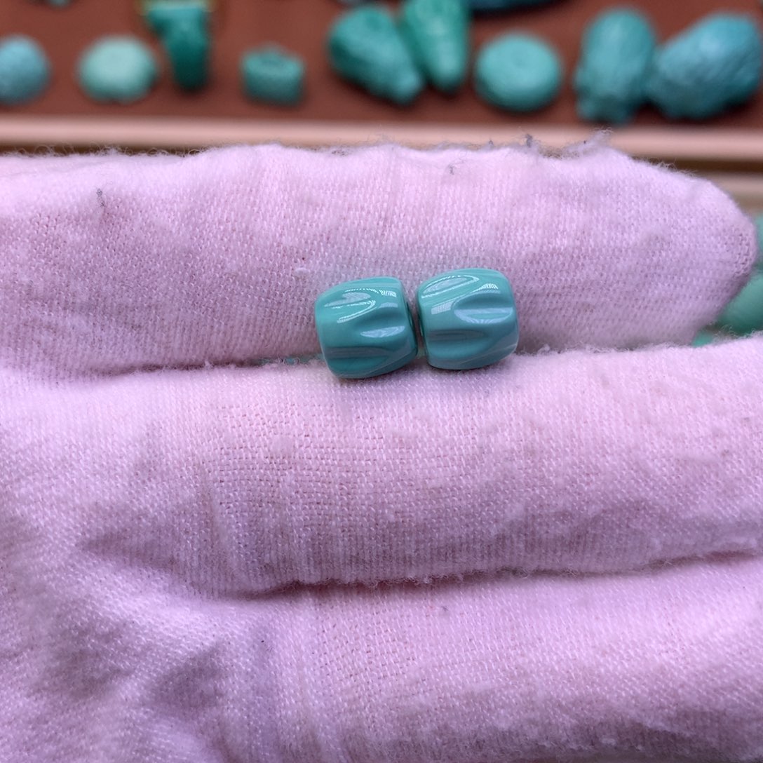 z***7原生态散珠配珠百香籽一对卡8