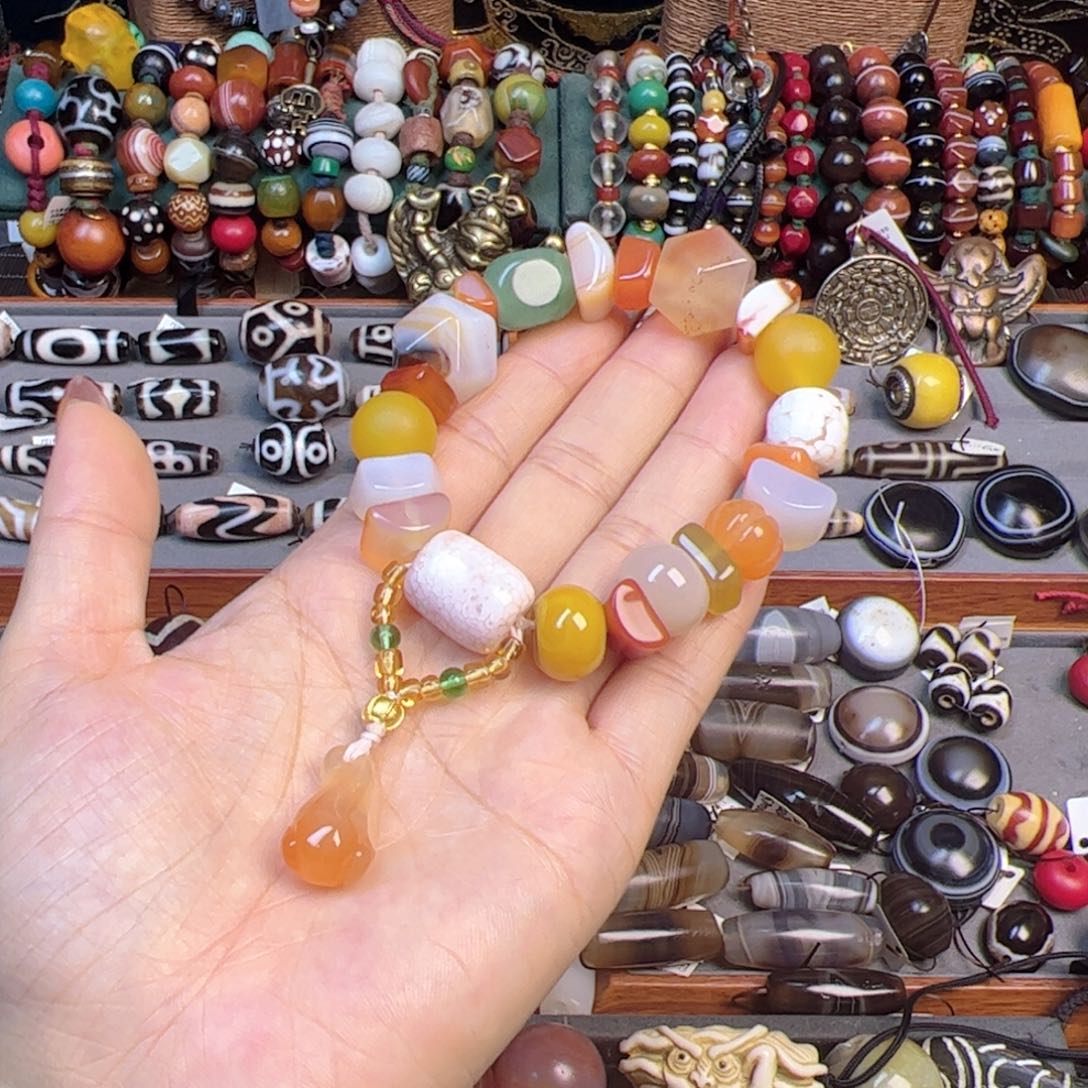 玛瑙/玉髓未镶嵌手链福利多多