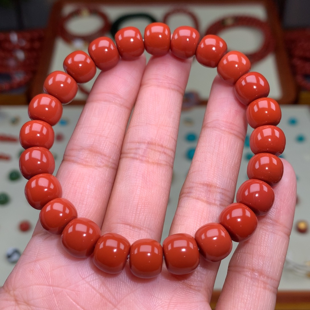 南红玛瑙颈饰未镶嵌