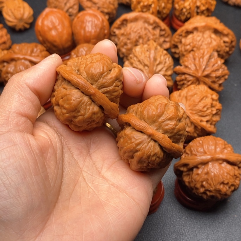 【闪购商品】文玩核桃把件37+蛤蟆