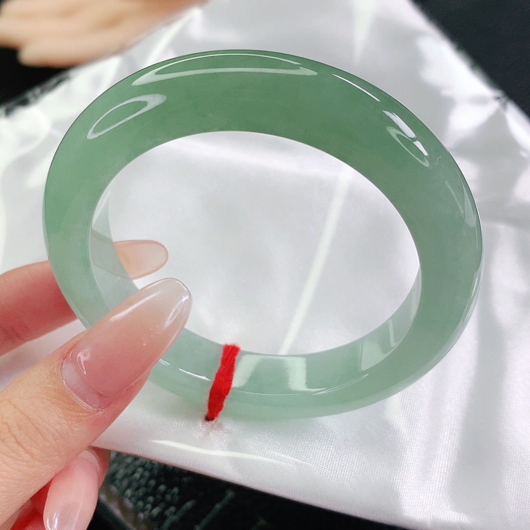 未镶嵌手镯翡翠52.5圈