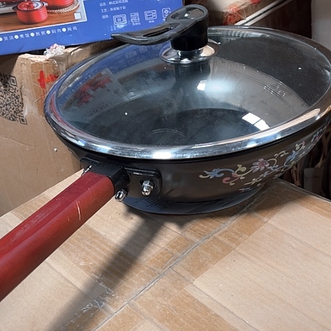 微瑕，明火，口径32高度9炒锅