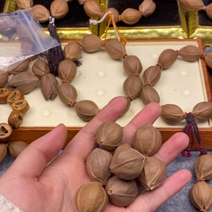 橄榄核手串/手链雨**虹22-27手串