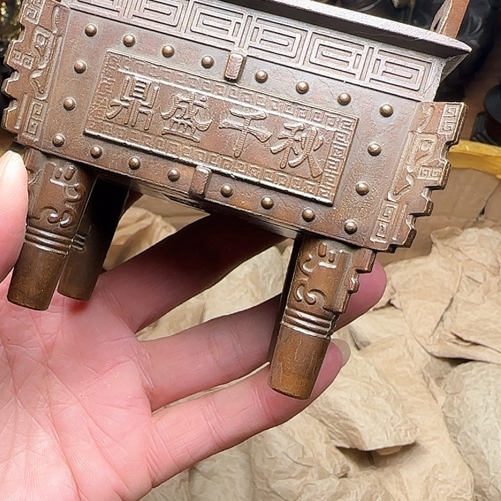 铜器摆件好好看开始冲冲