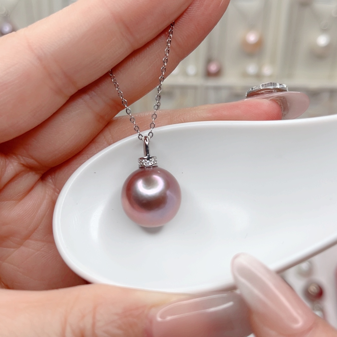 淡水珍珠合金吊坠(赠链)