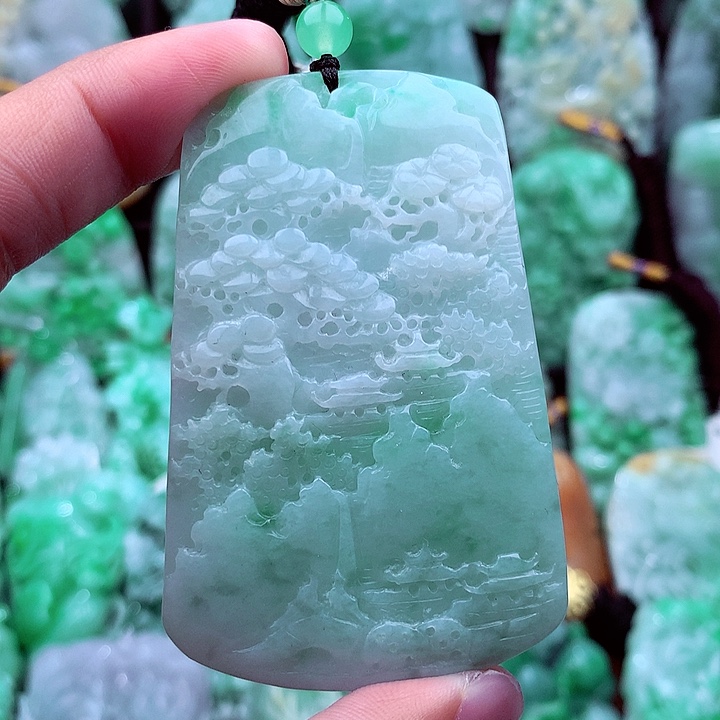 翡翠吊坠(不含链)未镶嵌