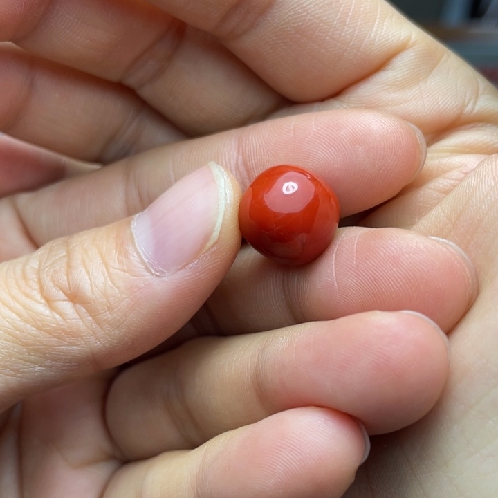 南红玛瑙单珠13多样性发1未镶嵌