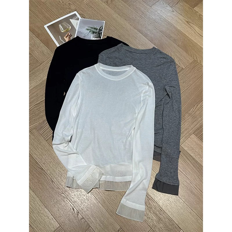 桃子自制 1221 气质百搭T恤