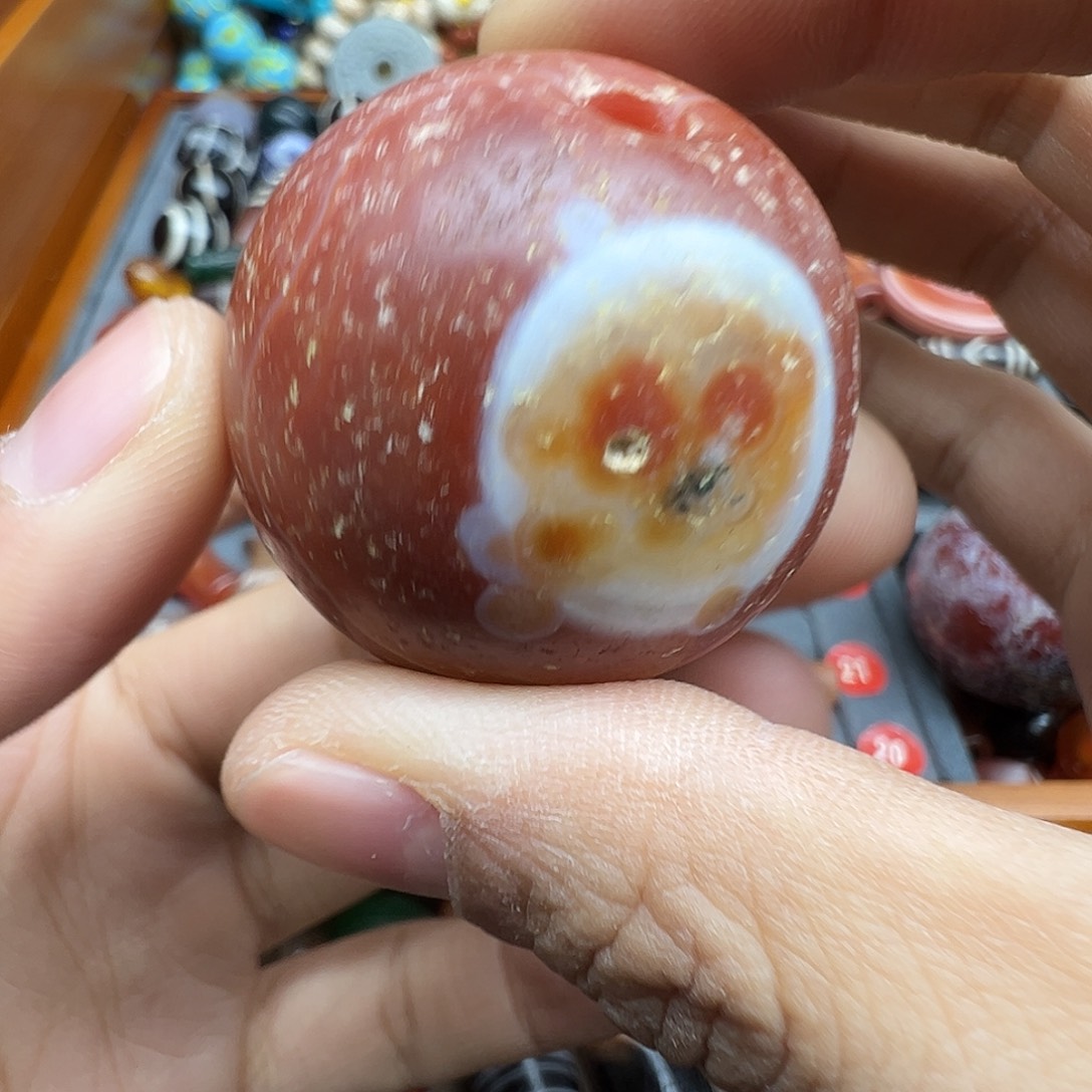 玛瑙/玉髓未镶嵌珠宝半成品卡37