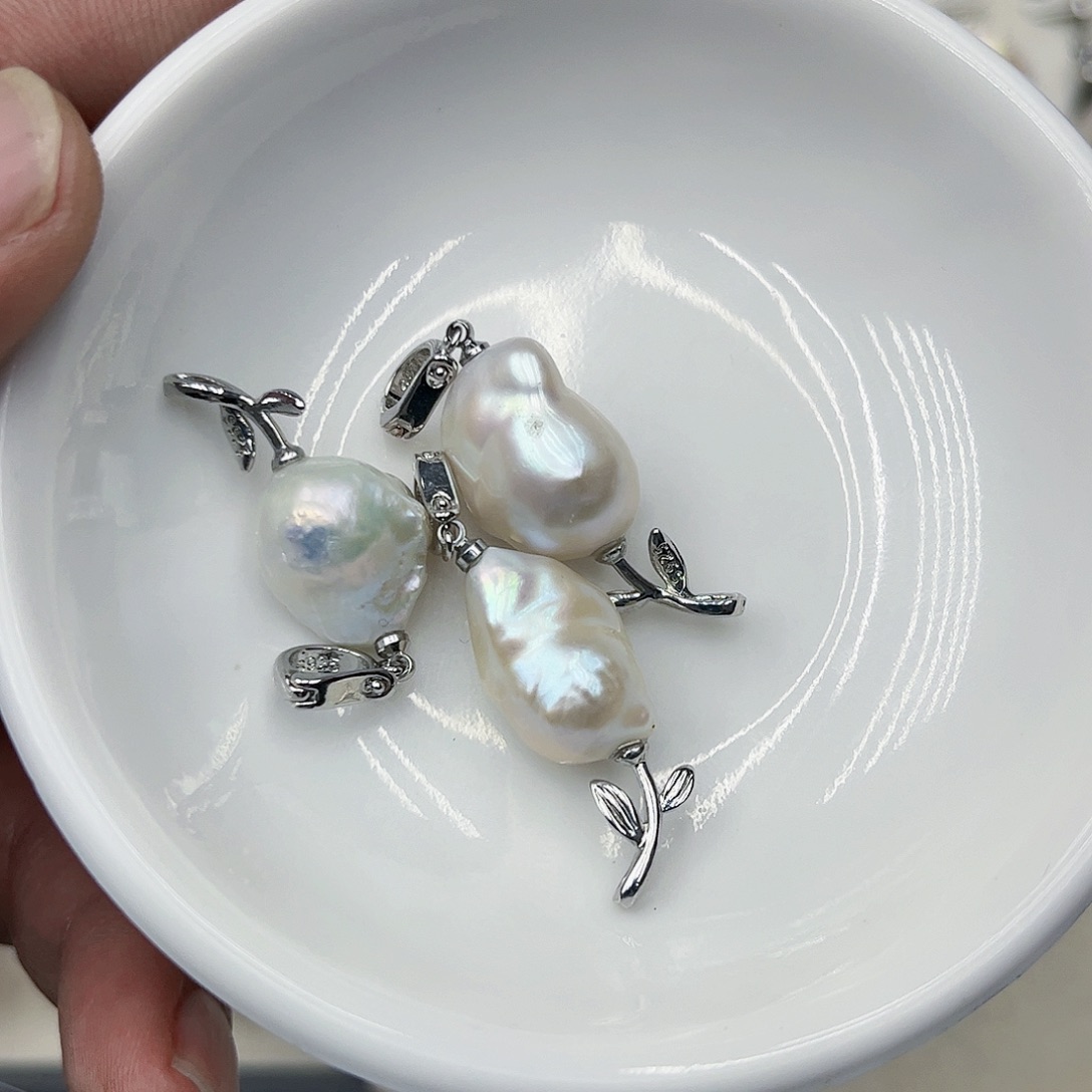 淡水珍珠吊坠(不含链)未镶嵌06