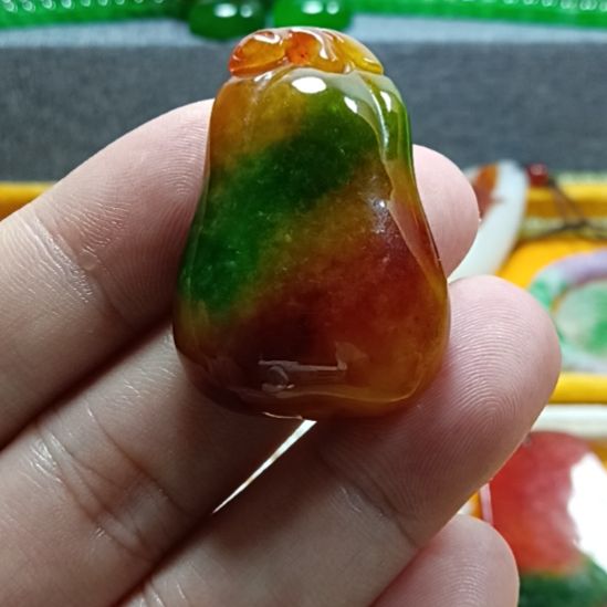 未镶嵌挂件翡翠翡翠