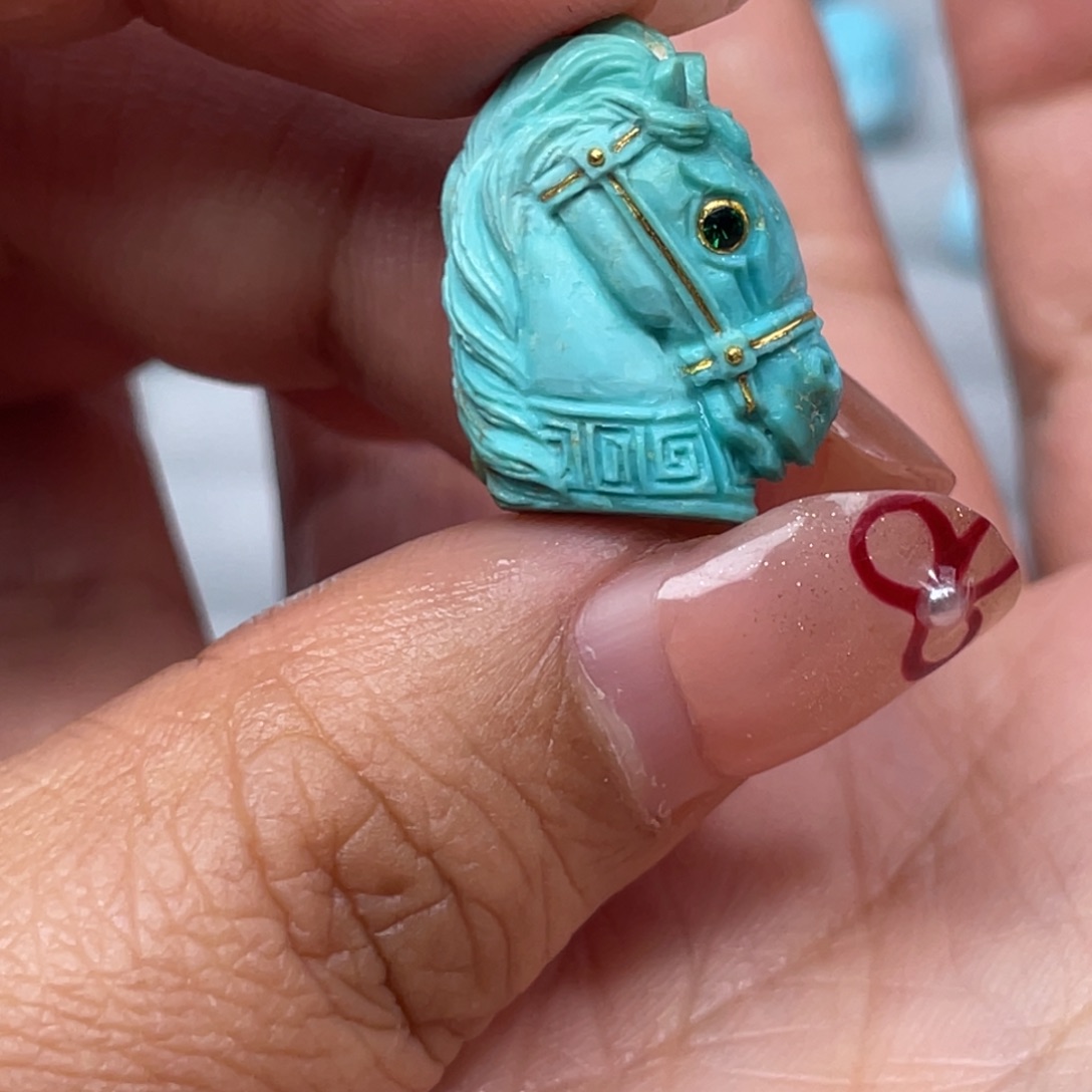 未镶嵌绿松石367绿松石