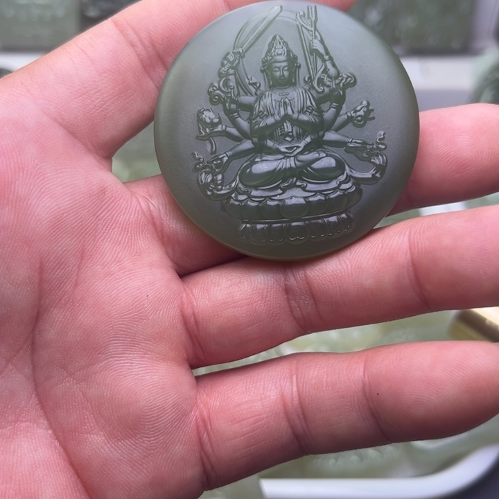 是***啊和田玉未镶嵌颈饰