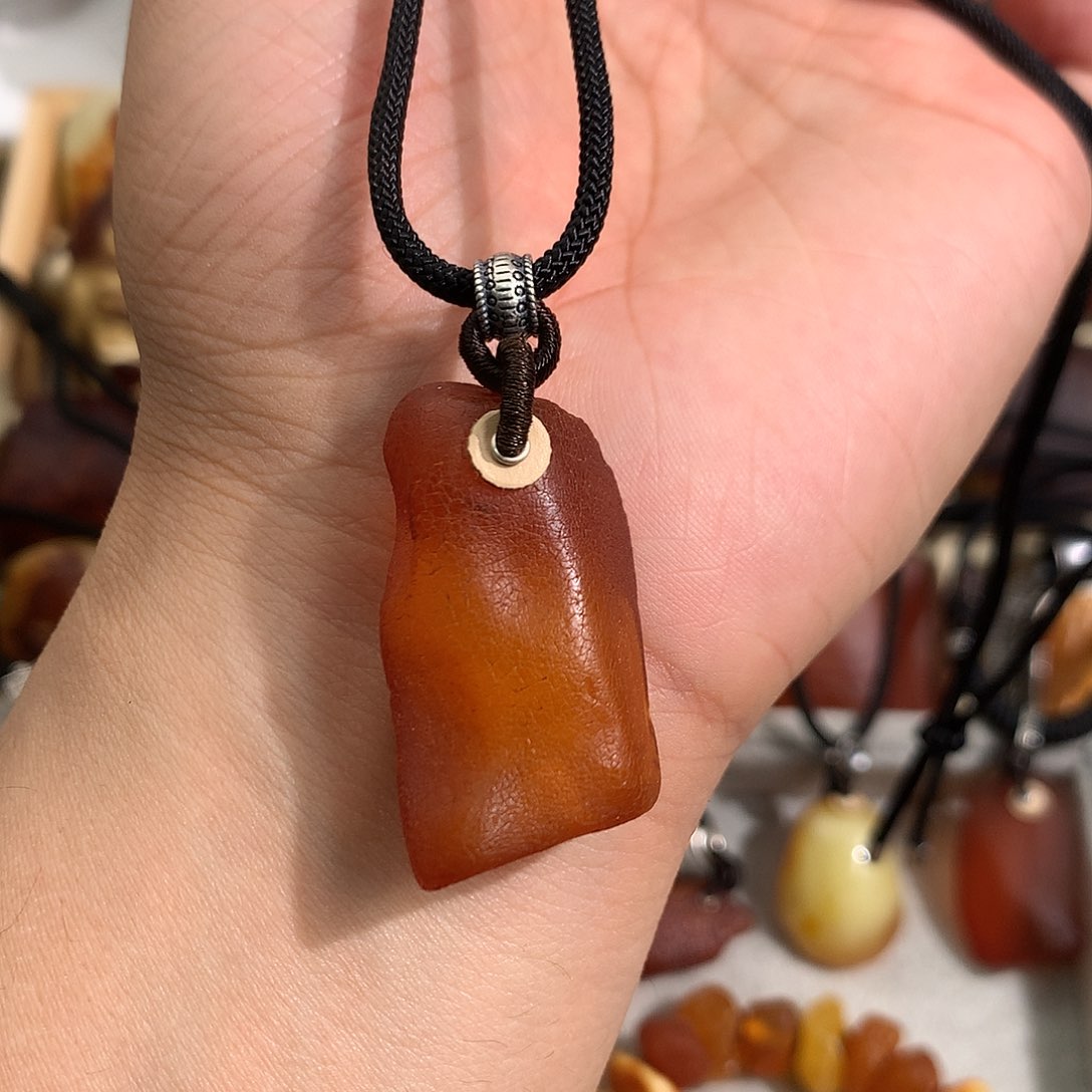 蜜蜡裸石未镶嵌你