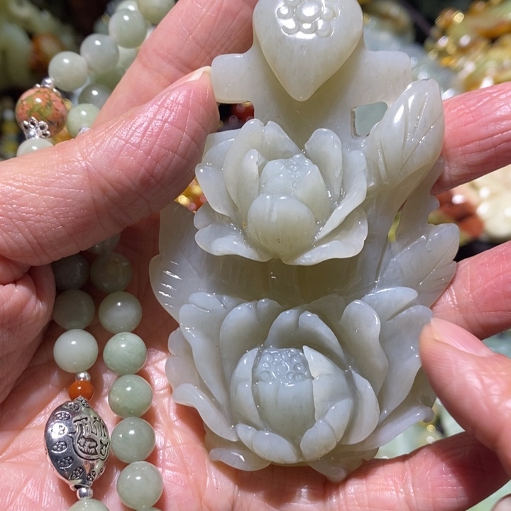 岫玉岫玉吊坠未镶嵌