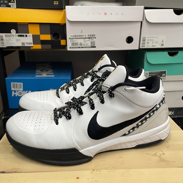 44码/科比4 GIGI/51155/篮球鞋/95新原盒/FJ9363-100