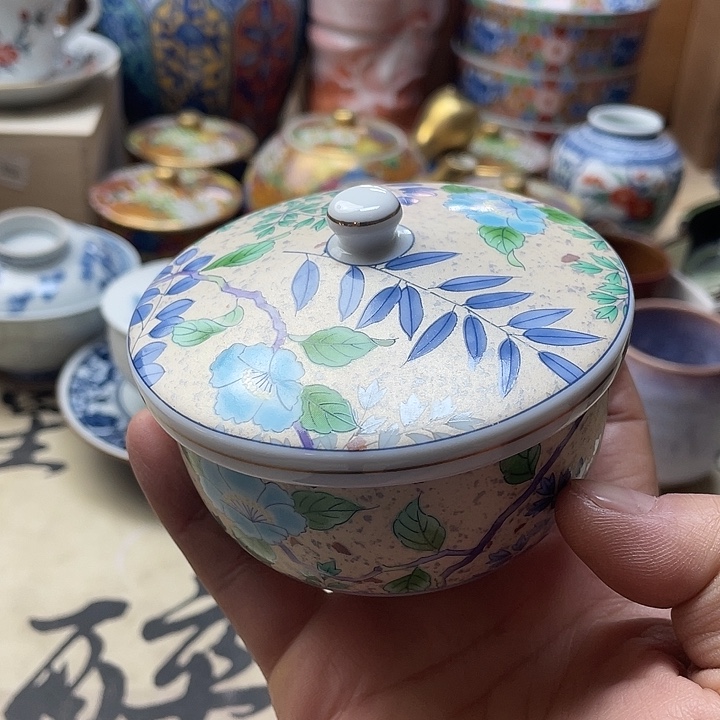 瓷片002 一人直播，看品直播间说序号