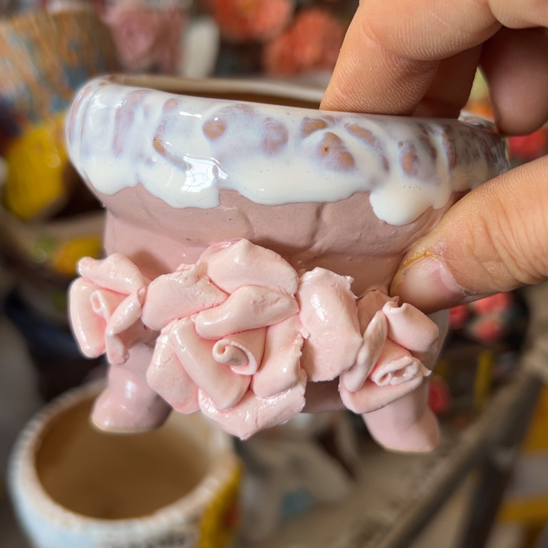 多肉花盆，满20发货爱退款拉黑