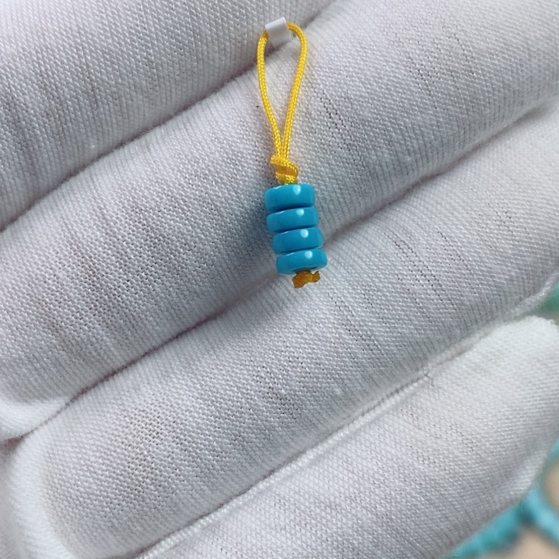 绿松石未镶嵌珠宝奇石4.6mm