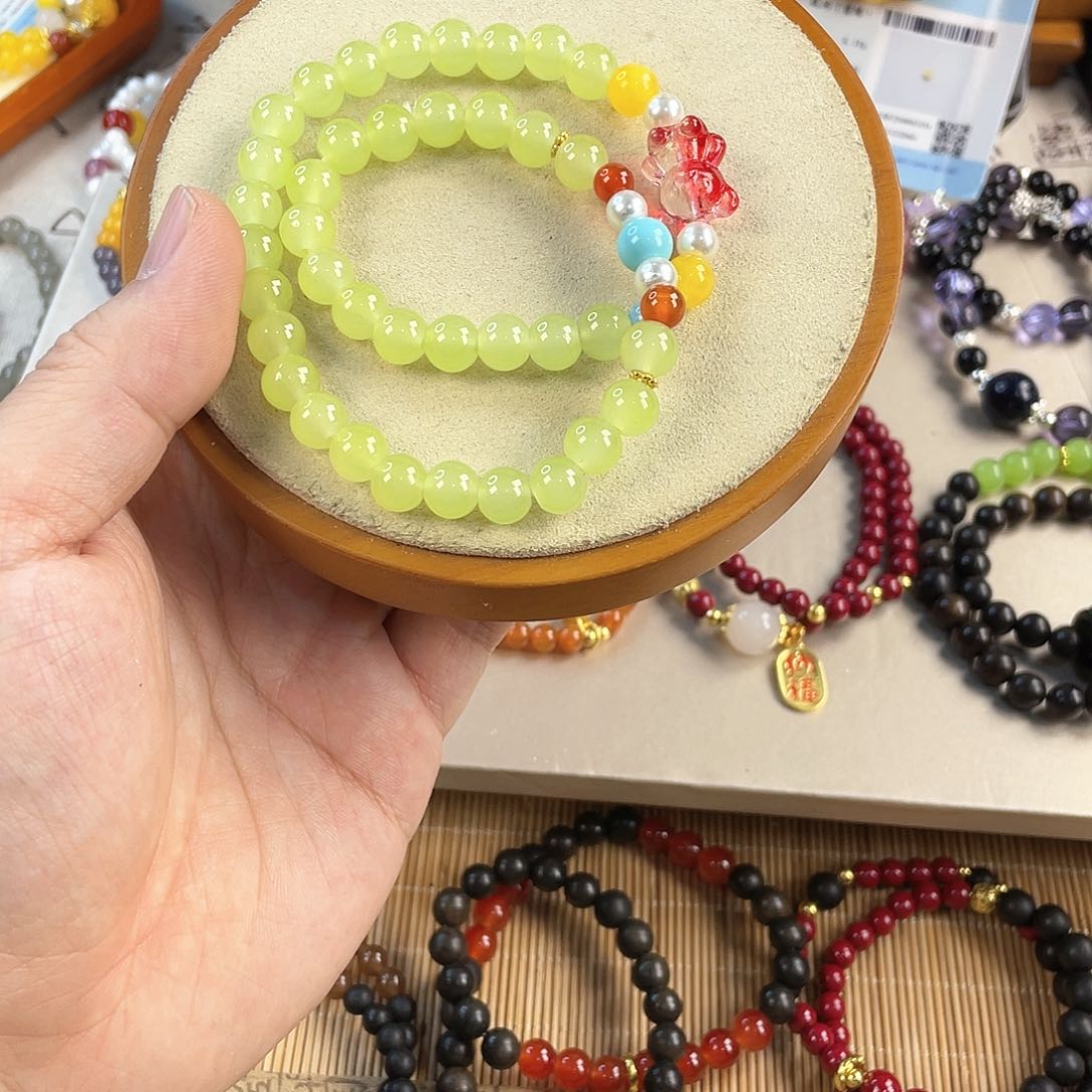 玛瑙手饰银S925镀金镶嵌