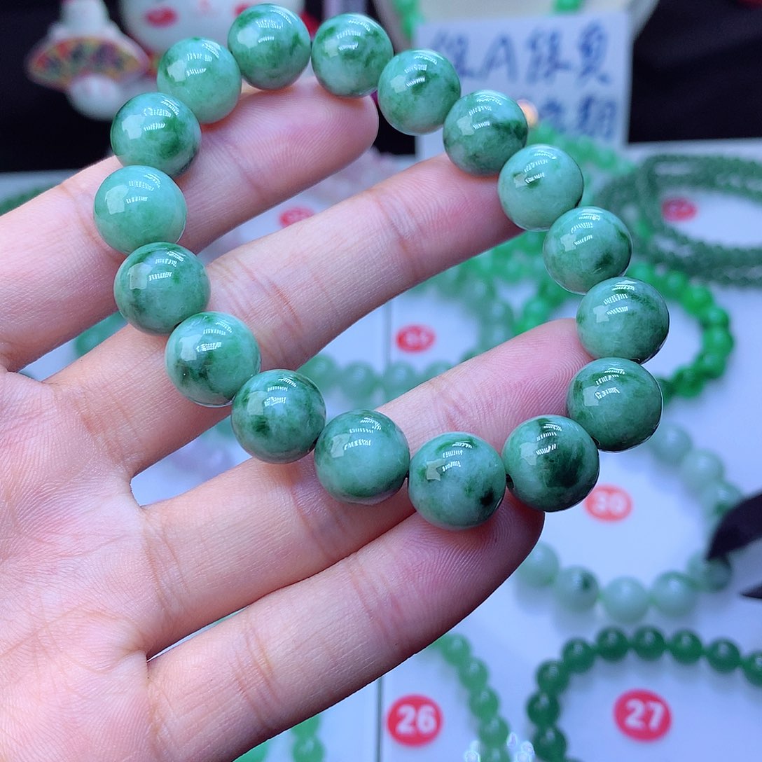 翡翠毛衣链未镶嵌卡12