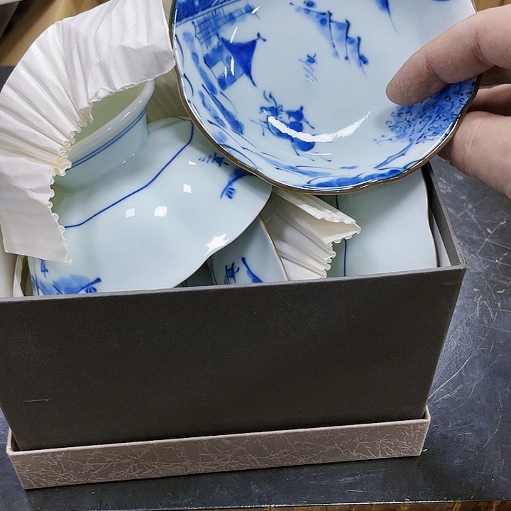 瓷片瓷制作工艺品摆件