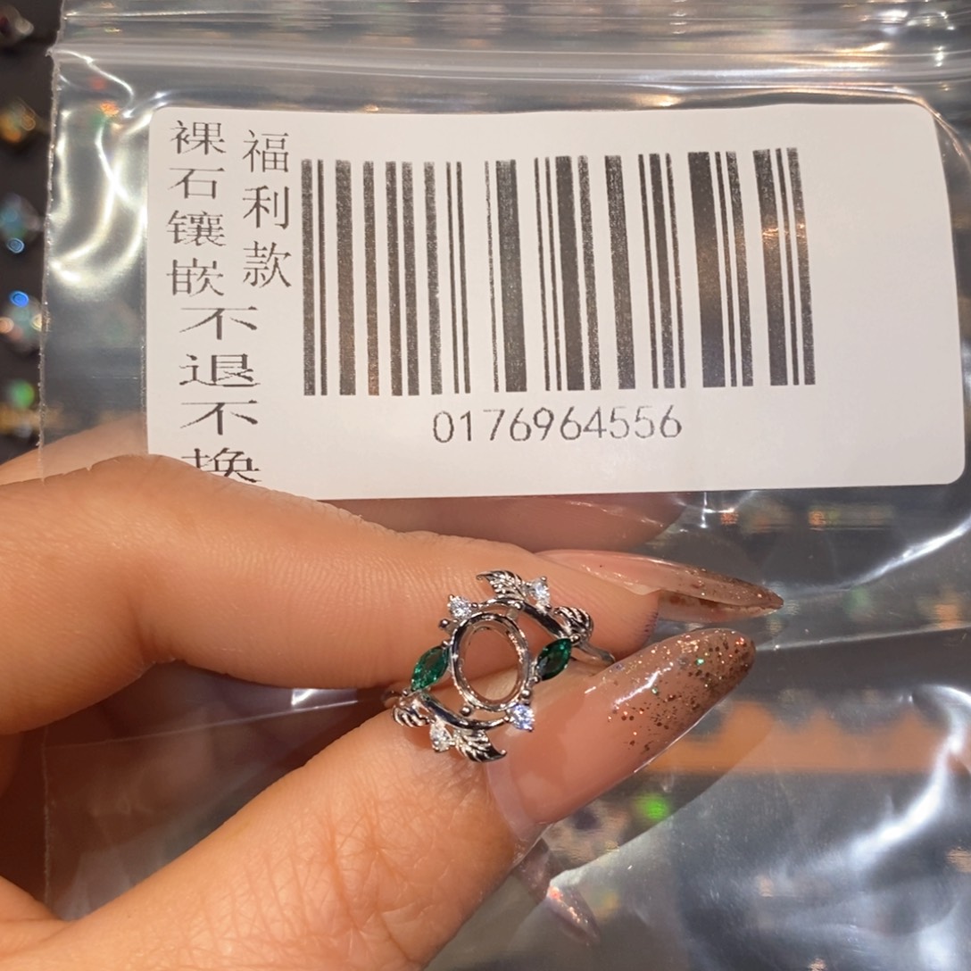 欧泊戒指欧泊银S925镶嵌p***.