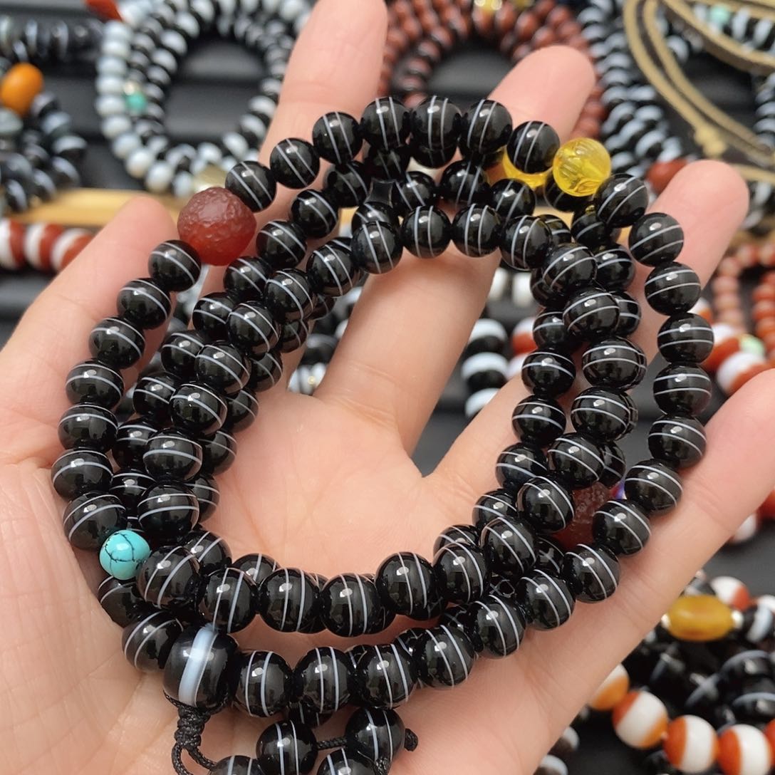 玛瑙/玉髓玛瑙手串未镶嵌