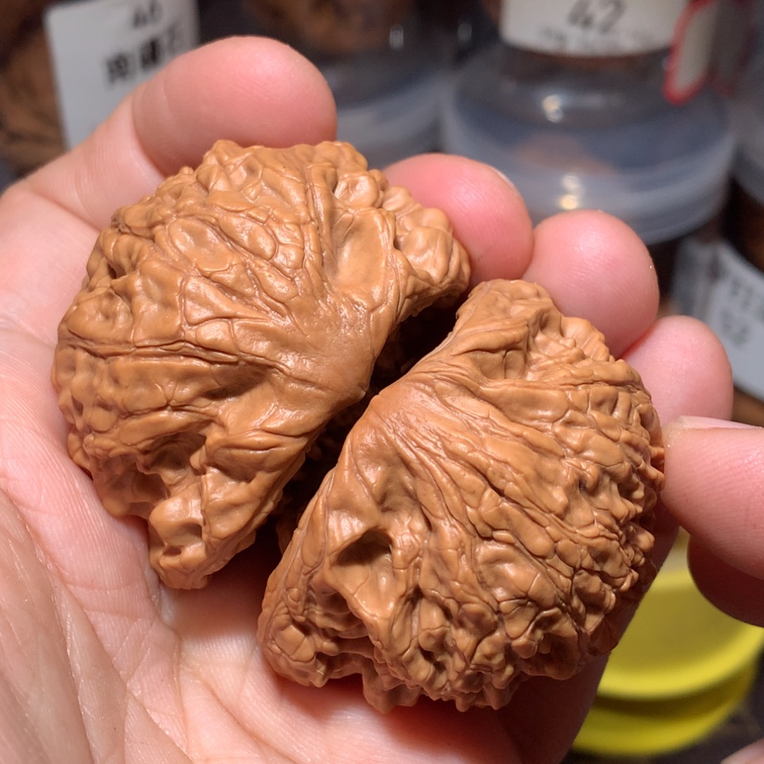 文玩核桃把件46聚宝盆