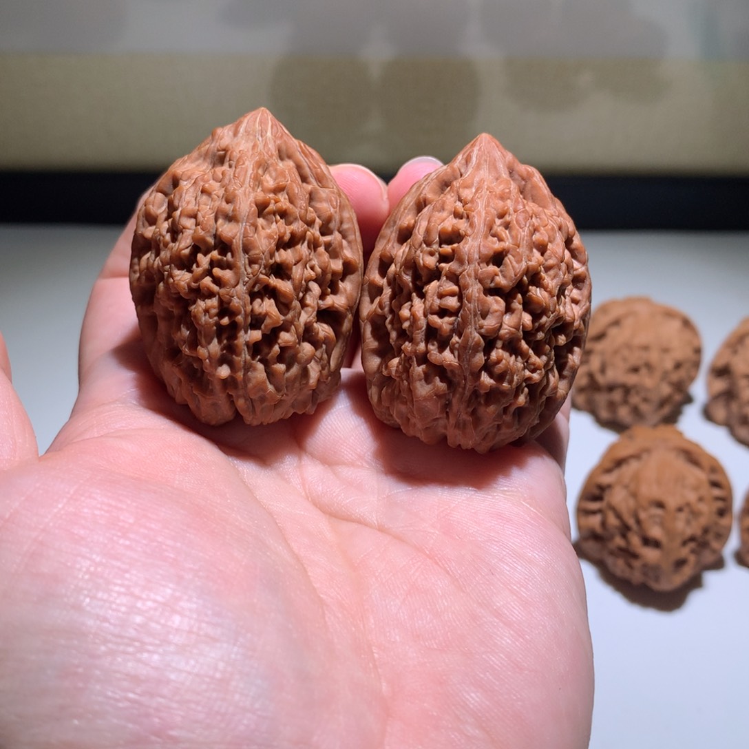 把件文玩核桃大蒜头35尺