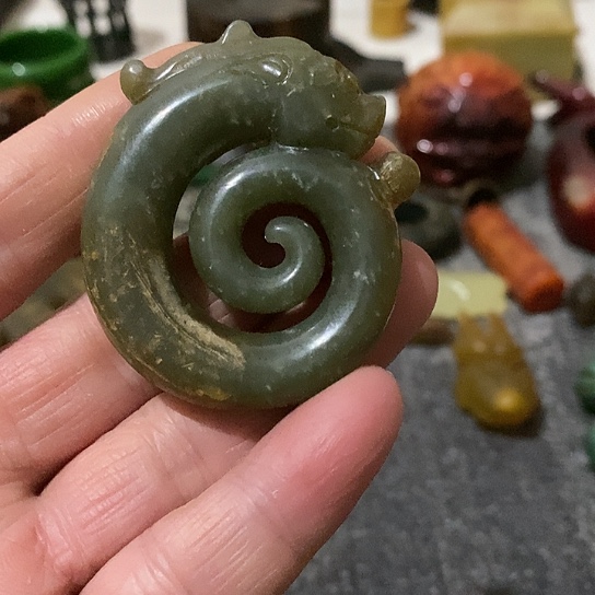 白玉菩提吊坠吊坠