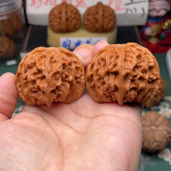 【闪购商品】把件文玩核桃44全品苹果园