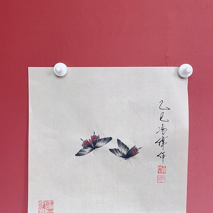 国画冯老师手绘作品