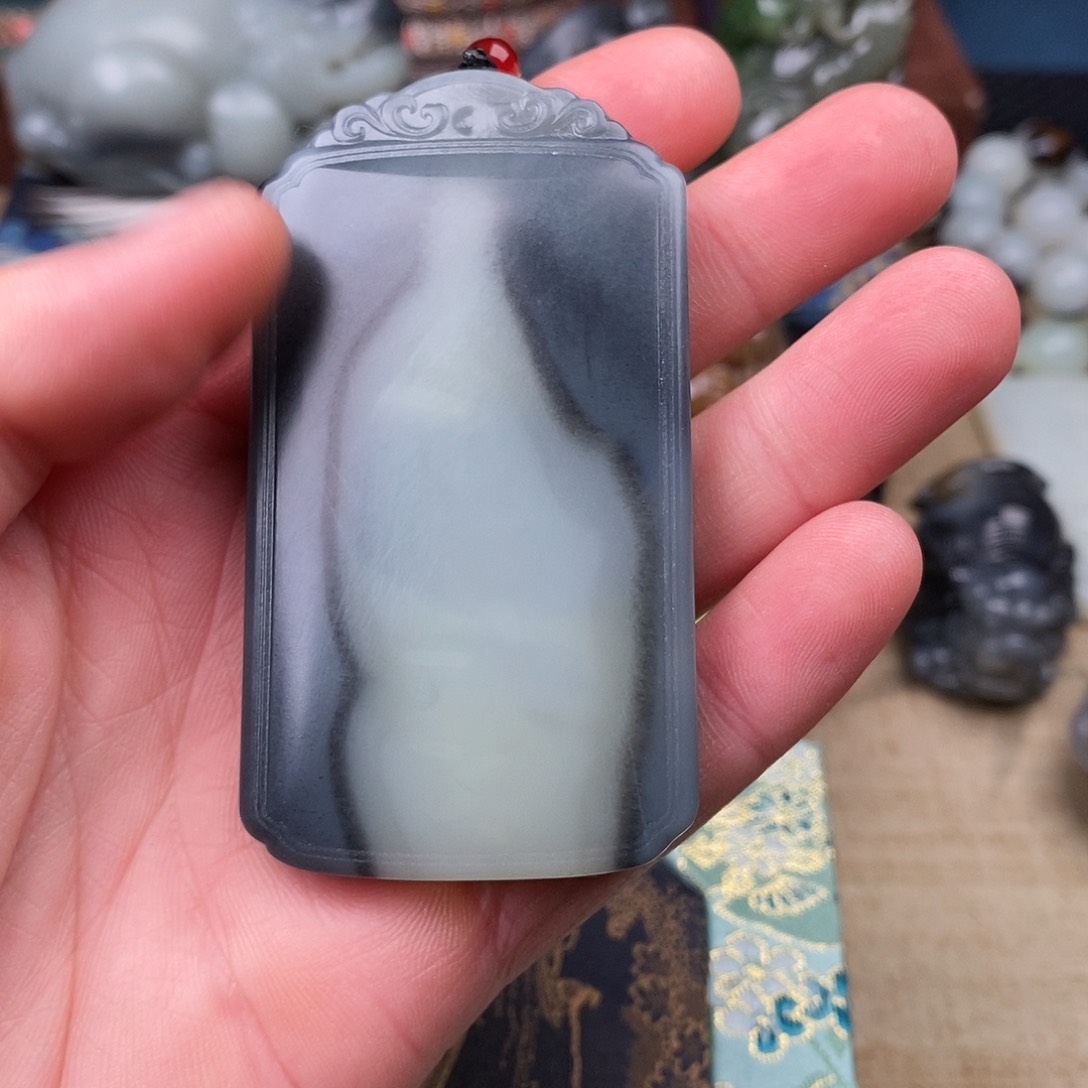 和田玉无事牌1111