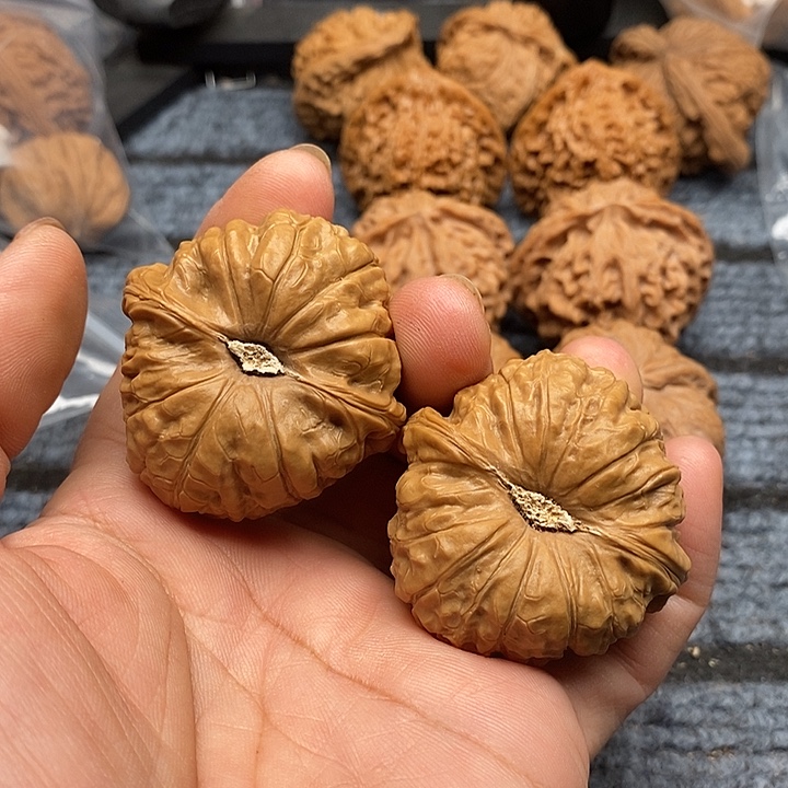 文玩核桃把件全品南瓜墩44
