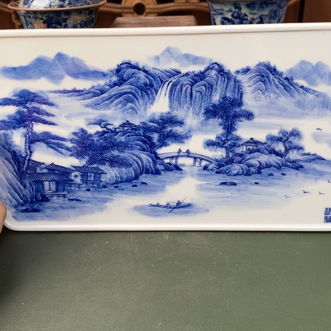 杯金****袋景德镇陶瓷手工手绘