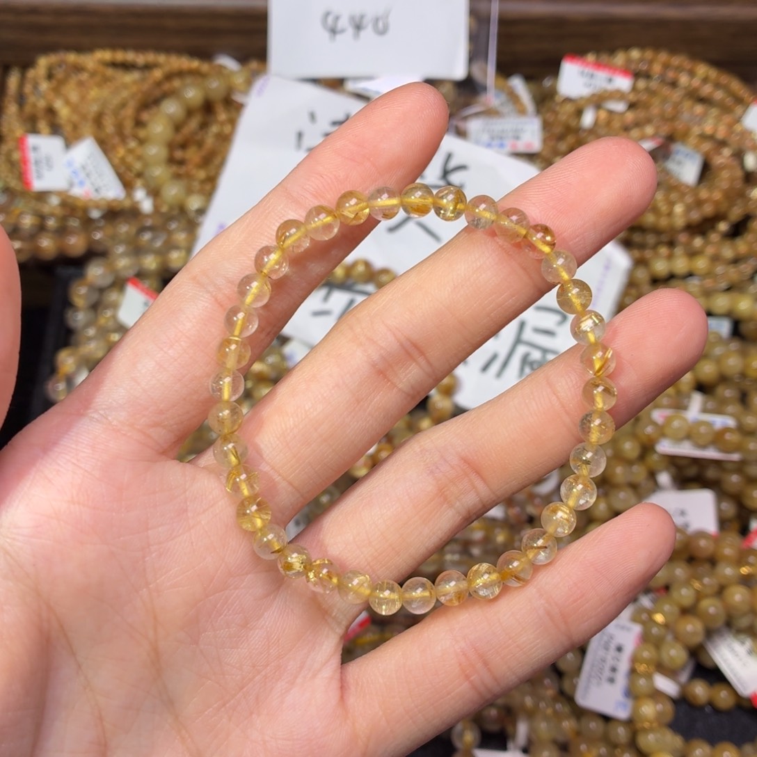 发晶手链未镶嵌卡5