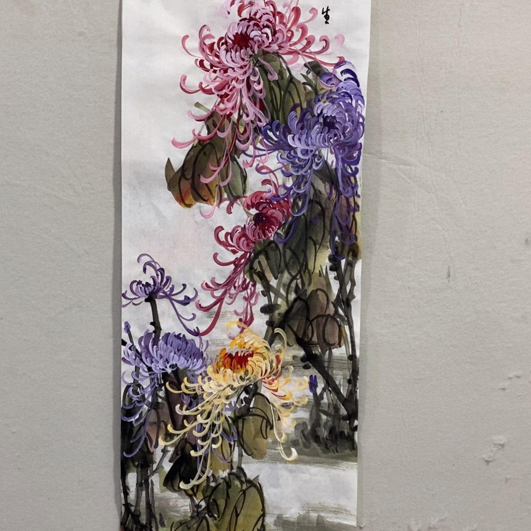 竖款杨广生老师作品