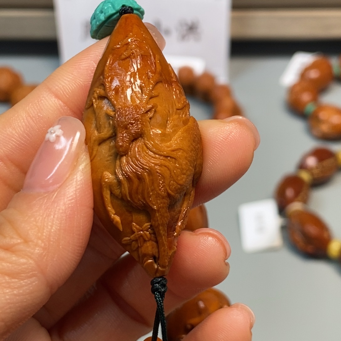 橄榄核手串/手链白泽