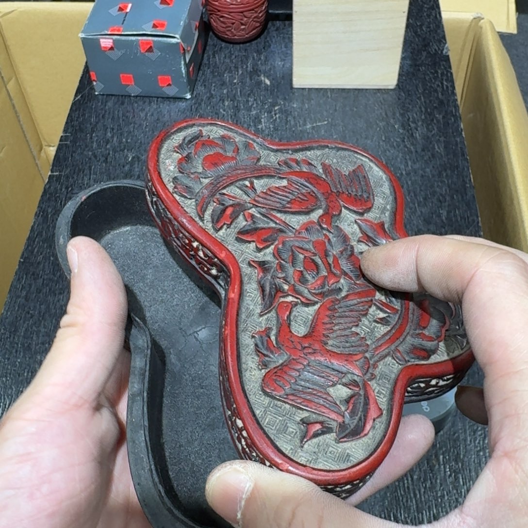 用***6树脂日本中古工艺品摆件