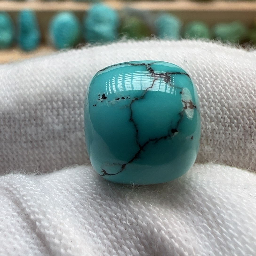 绿松石未镶嵌配饰10×9